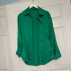 Zara oversized over shirt size S